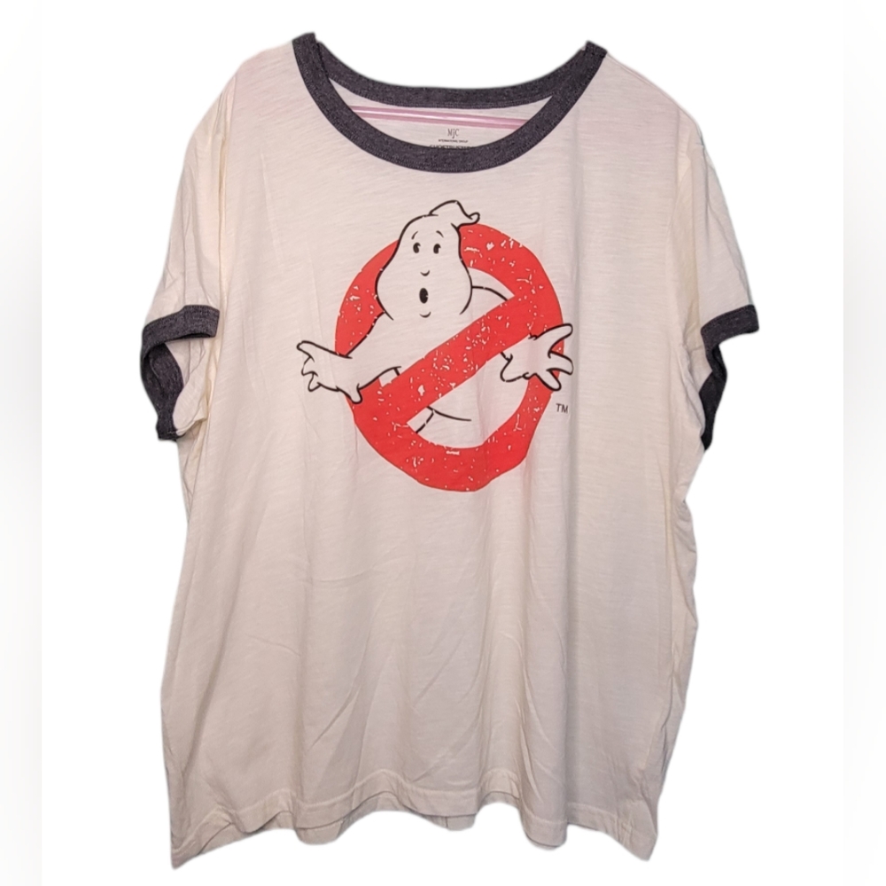 MJC Ghostbusters Short Sleeve Graphic Tee Size 2XL